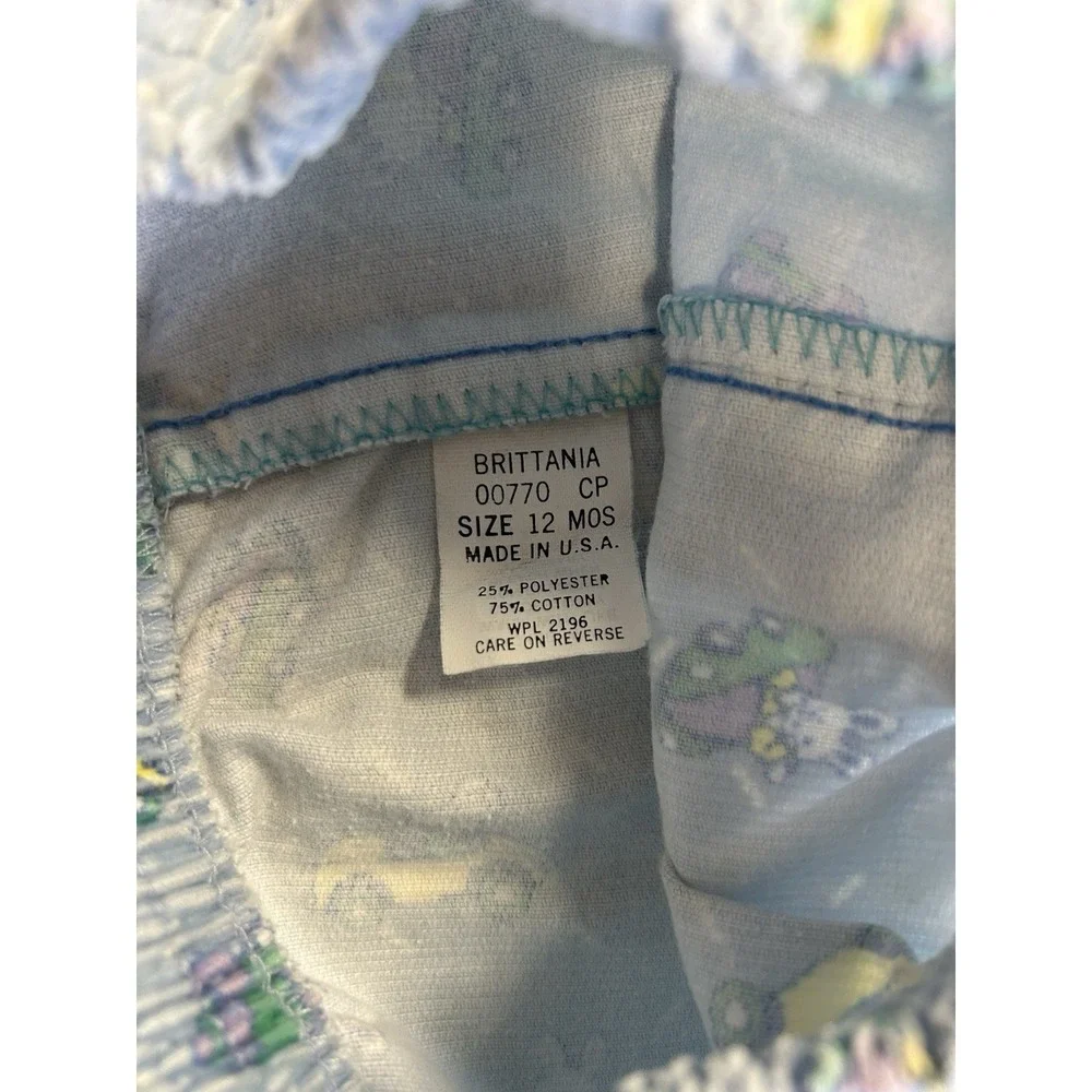 Vintage 1990s Brittania Pants Corduroy Size 12 Months Made In USA